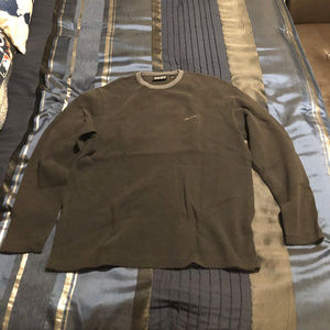 Vintage 90's DKNY Thermal Sweater (Mens Large)